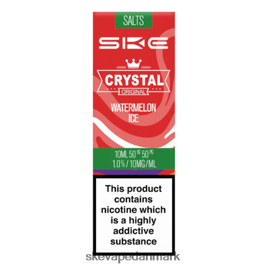 SKE krystal nic salt - 10ml vandmelon is T6ZV6B119 SKE Vape Website