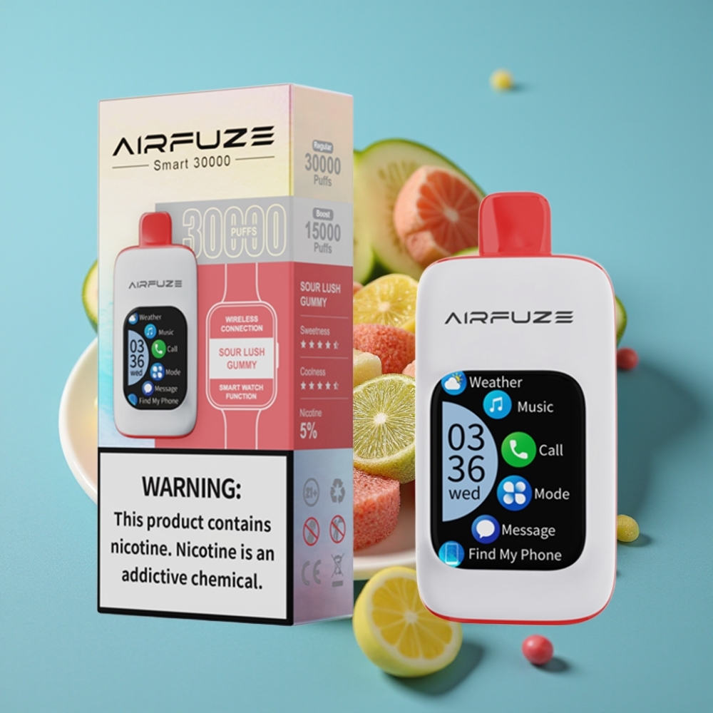 AirFuze Smart 30000 Puffs Touch Skærm Type-C Ladning