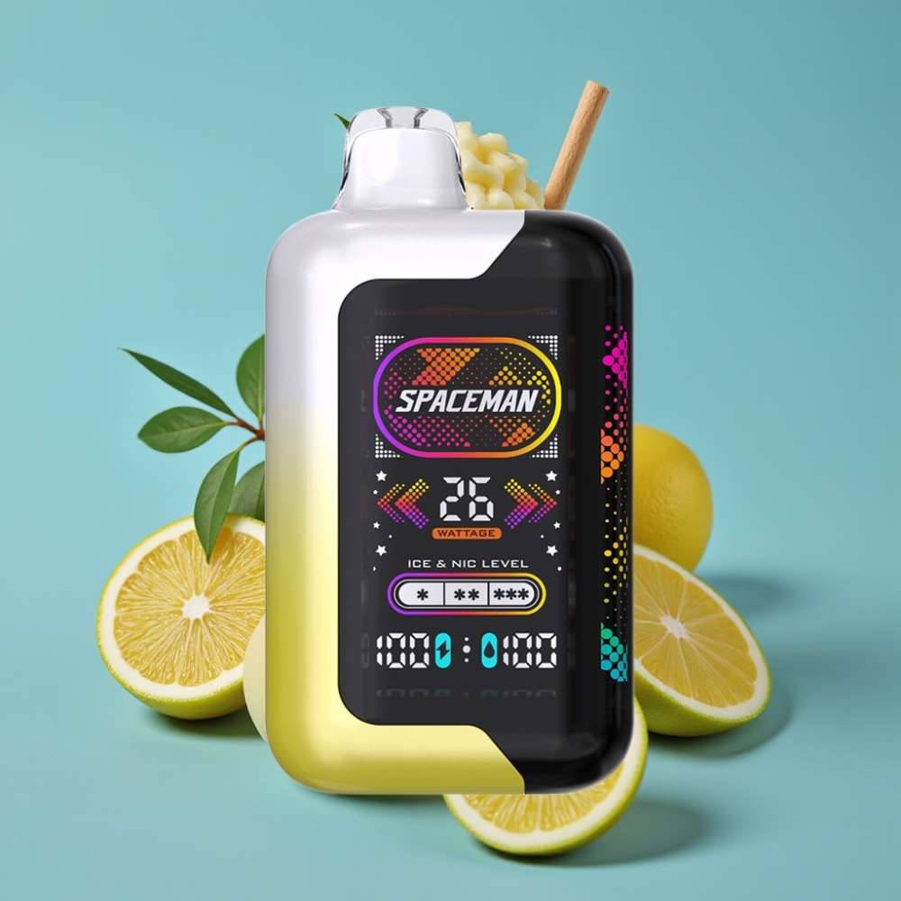 SMOK SPACEMAN SP40000 Zero Nic 20ml 40000 Puffs Dual Meshed Coil Smart Skærm