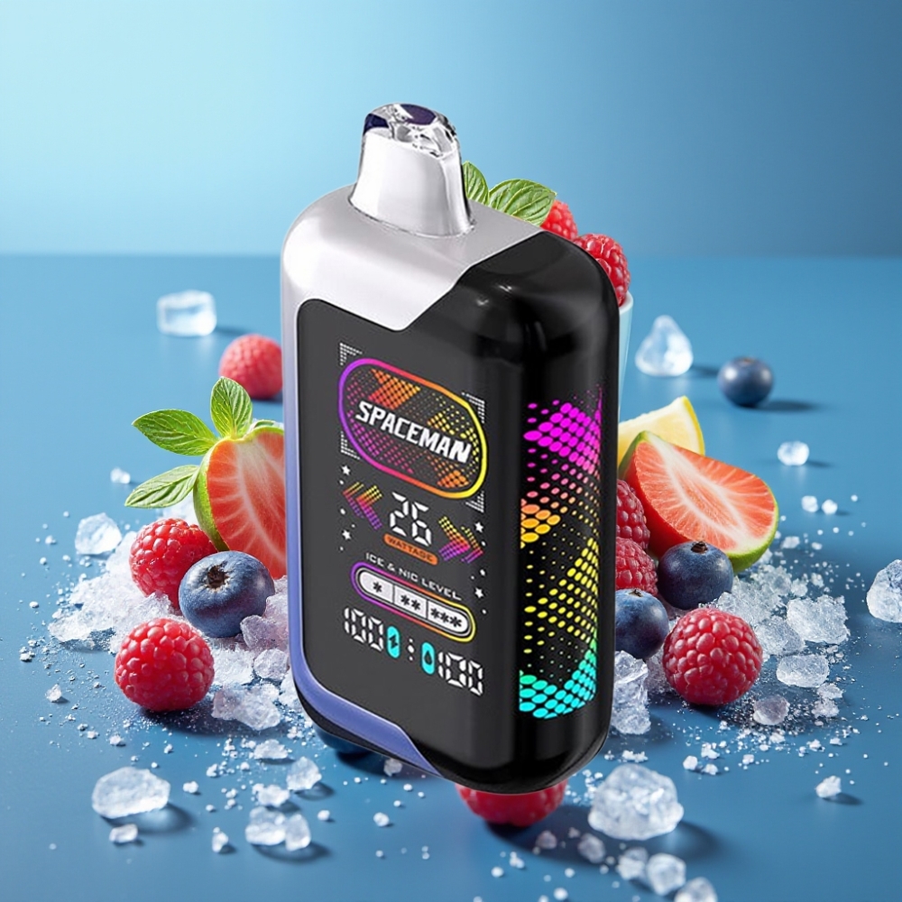 SMOK Spaceman SP40000 0% Nikotin 40000 Puffs Tilpasselig Isstyrke & Effekt